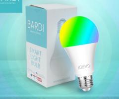BARDI Smart LIGHT BULB RGB+WW 12W Wifi Wireless IoT - Home Automation